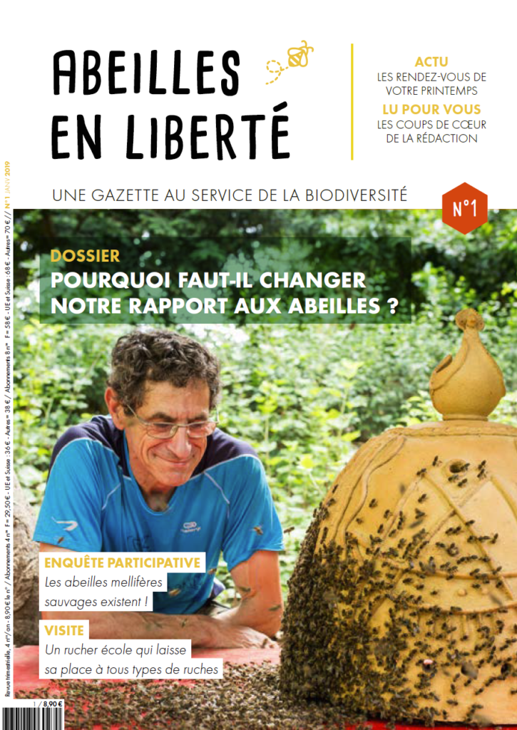 Abeilles en liberté couvertire premier numéro