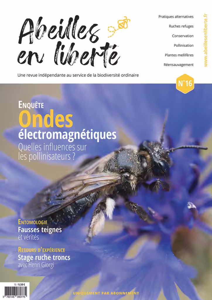 Abeilles en liberté n°16 COVER