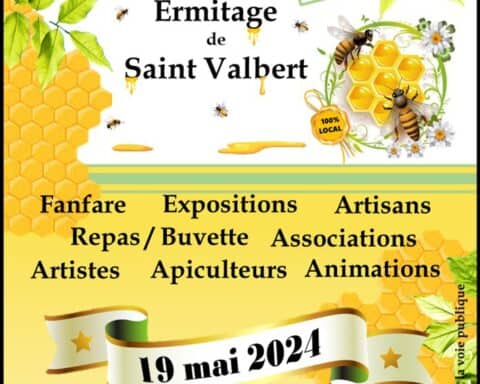 Affiche Fête de l'abeille et de la biodiversité