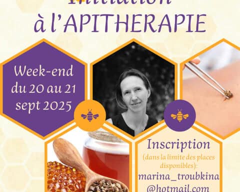 Formation apithérapie Week-end du 15-16 juin 2025
